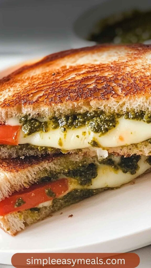 Best Pesto Grilled Cheese Sandwich Recipe