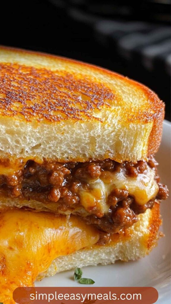 Best Sloppy Joe Grilled Cheese Sandwich Recipe