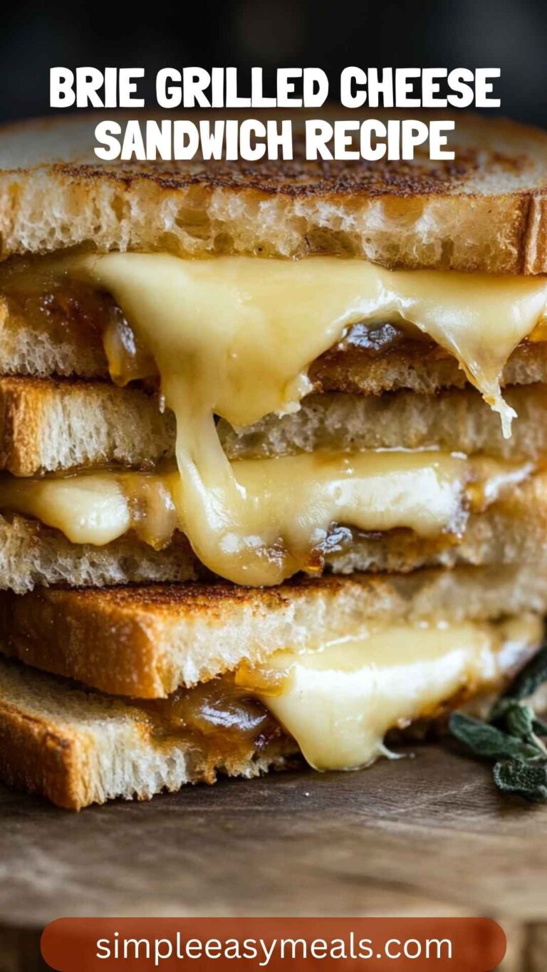 Brie Grilled Cheese Sandwich Recipe – Simple Easy Meals