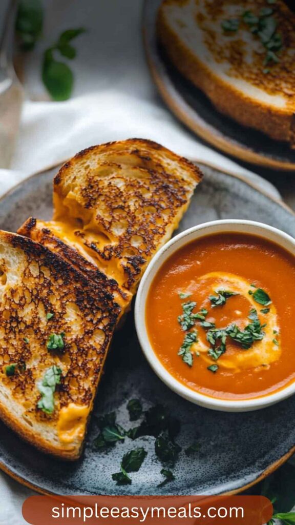 Grilled cheese and tomato soup Copycat recipe