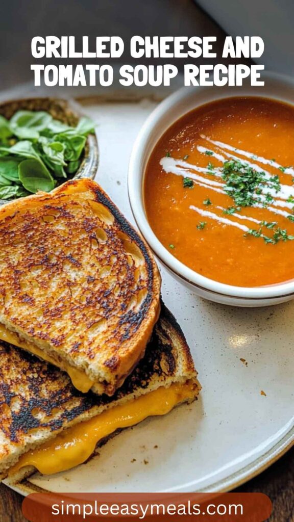 Grilled cheese and tomato soup recipe