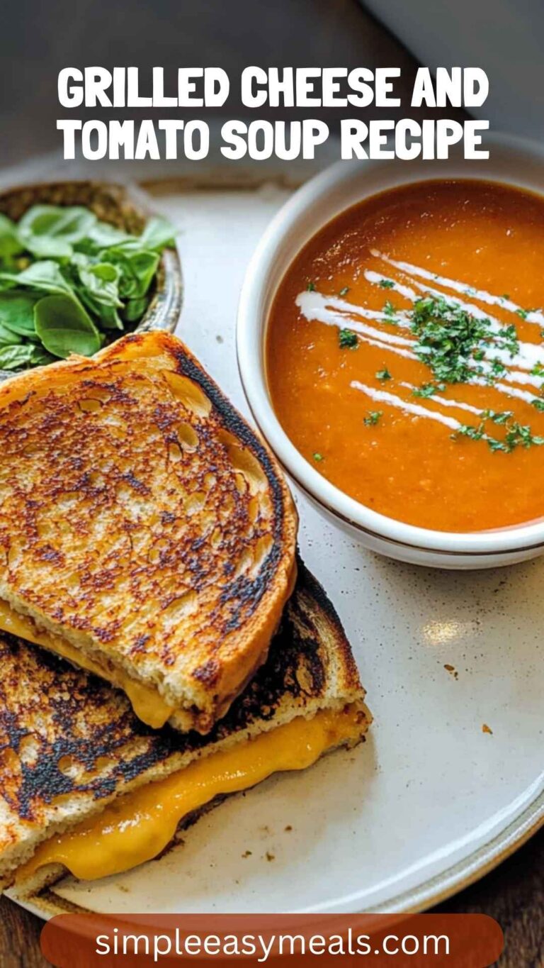 Grilled Cheese And Tomato Soup Recipe – Simple Easy Meals