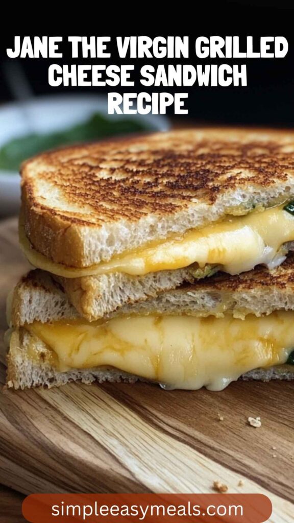 Jane the Virgin Grilled Cheese Sandwich Recipe