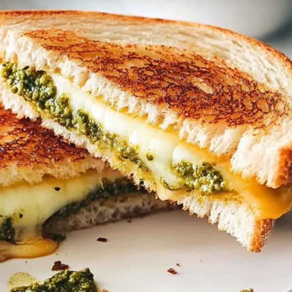 Pesto Grilled Cheese Sandwich Recipe