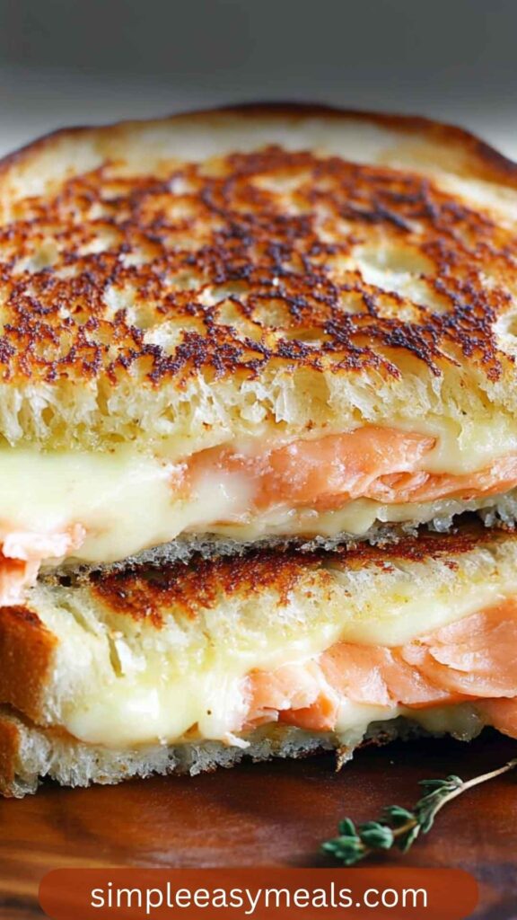 Salmon Grilled Cheese Copycat Recipe