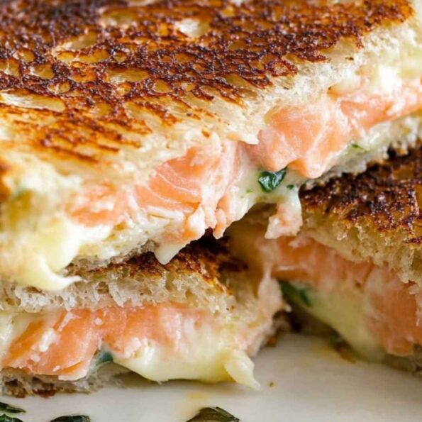 Salmon Grilled Cheese Recipe