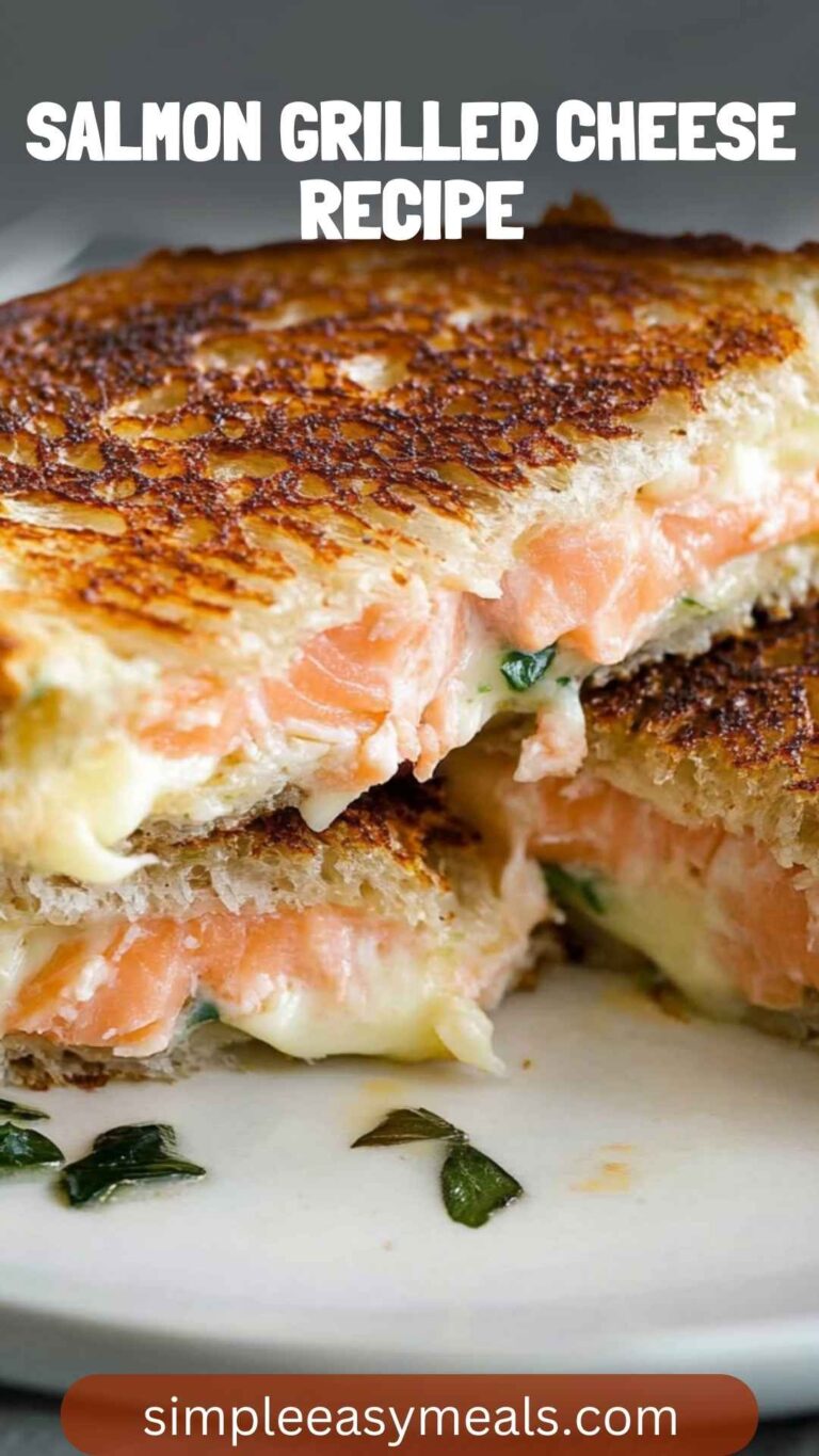 Salmon Grilled Cheese Recipe – Simple Easy Meals