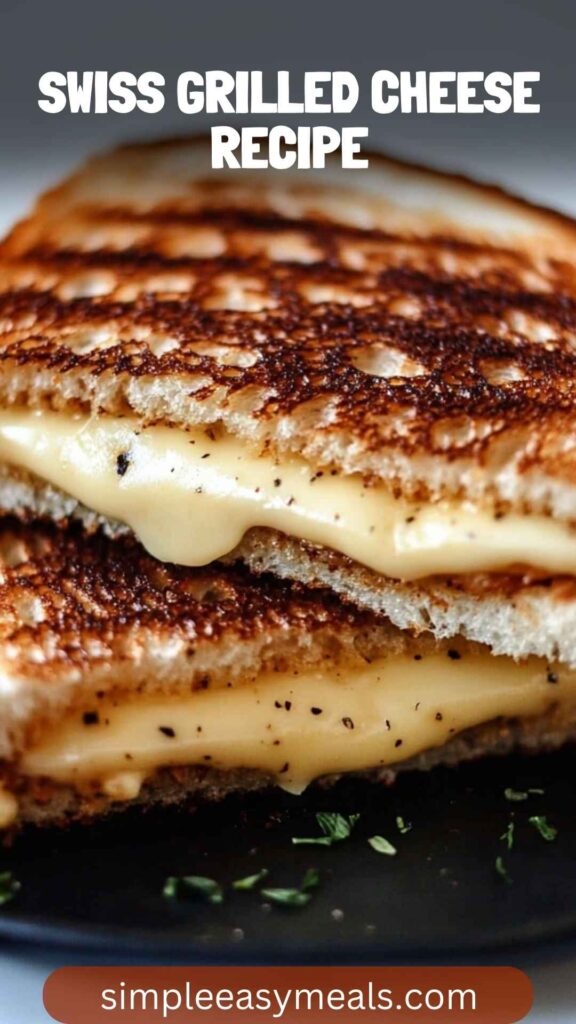 Swiss Grilled Cheese Recipe