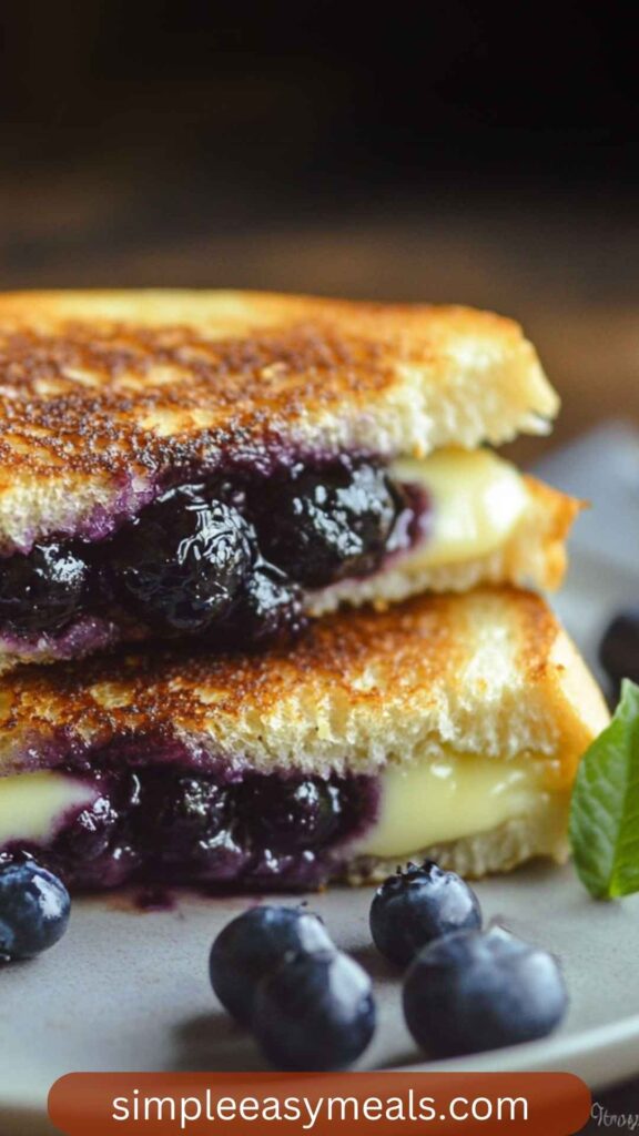 Best Blueberry Grilled Cheese Sandwich Recipe