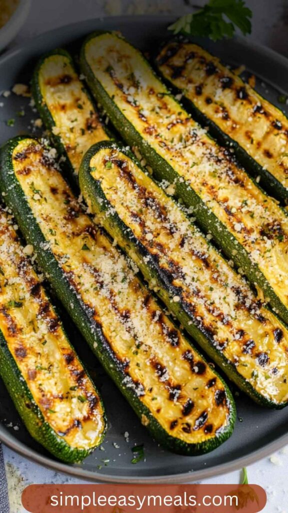 Best Grilled Zucchini Recipe With Parmesan Cheese