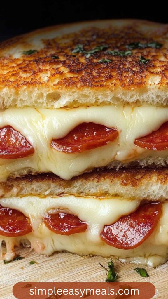 Best Pizza Grilled Cheese Sandwich Recipe