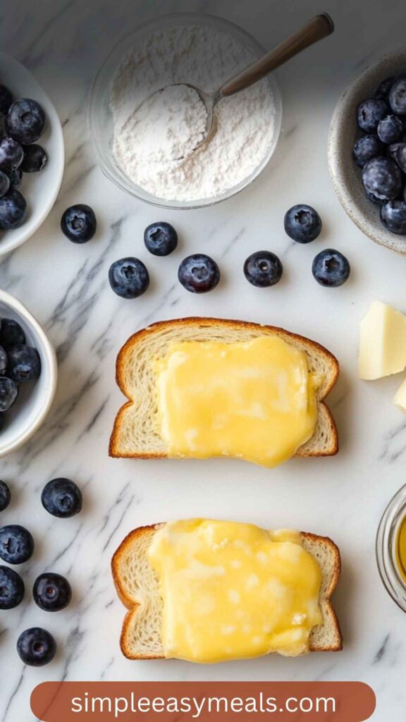 Blueberry Grilled Cheese Sandwich Copycat Recipe