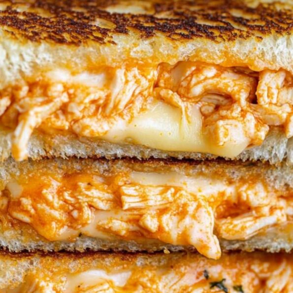 Buffalo Chicken Grilled Cheese Recipe