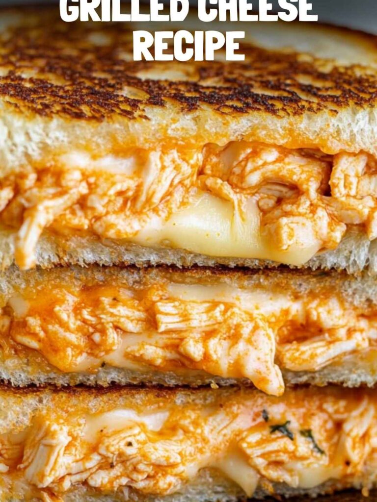 Buffalo Chicken Grilled Cheese Recipe