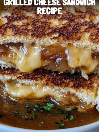 French Onion Soup Grilled Cheese Sandwich Recipe