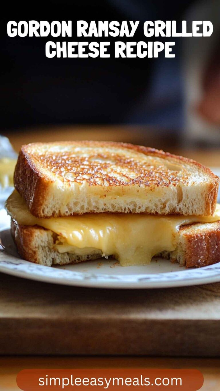 Gordon Ramsay Grilled Cheese Recipe - Simple Easy Meals
