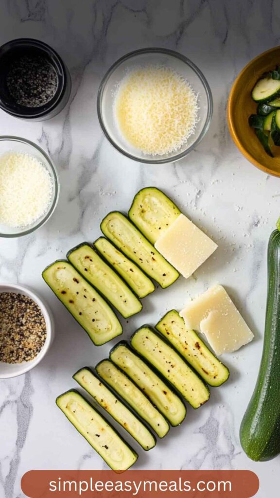 Grilled Zucchini Copycat Recipe With Parmesan Cheese