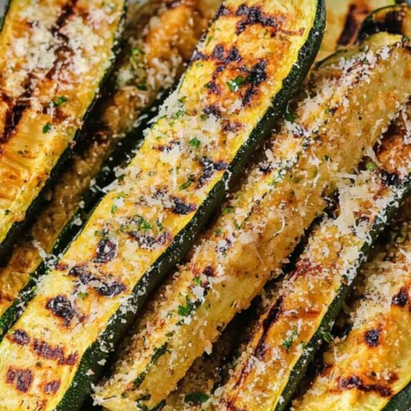 Grilled Zucchini Recipe With Parmesan Cheese