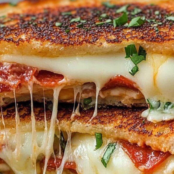 Pizza Grilled Cheese Sandwich Recipe