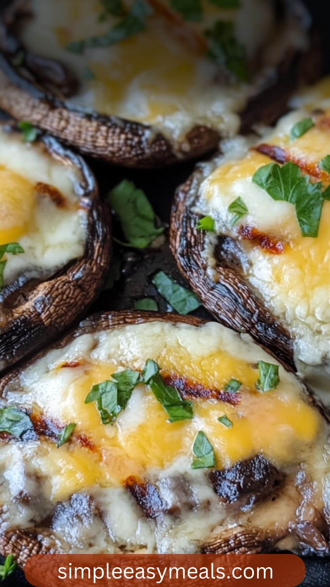 Best Grilled Portobello Mushroom Recipe with Cheese