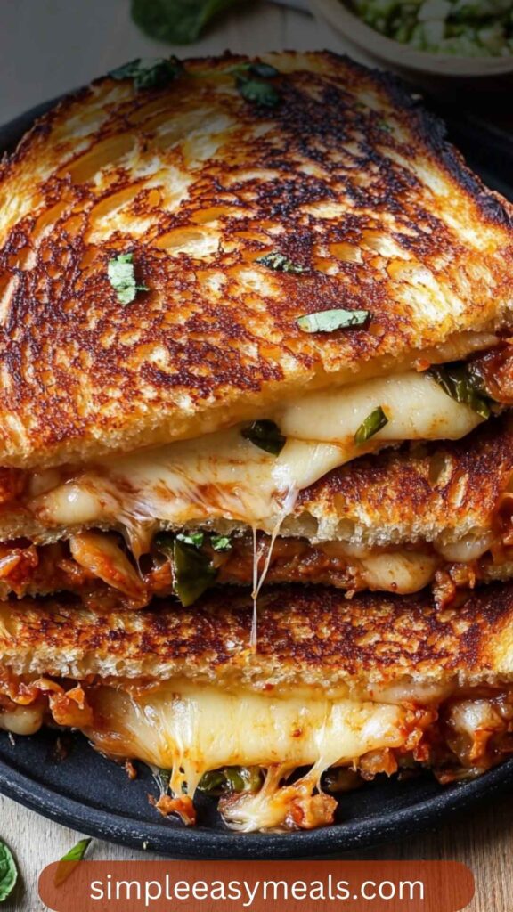 Best Kimchi Grilled Cheese Recipe