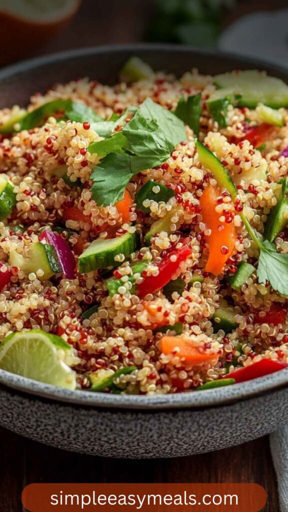 Best Thai Quinoa Salad Recipe