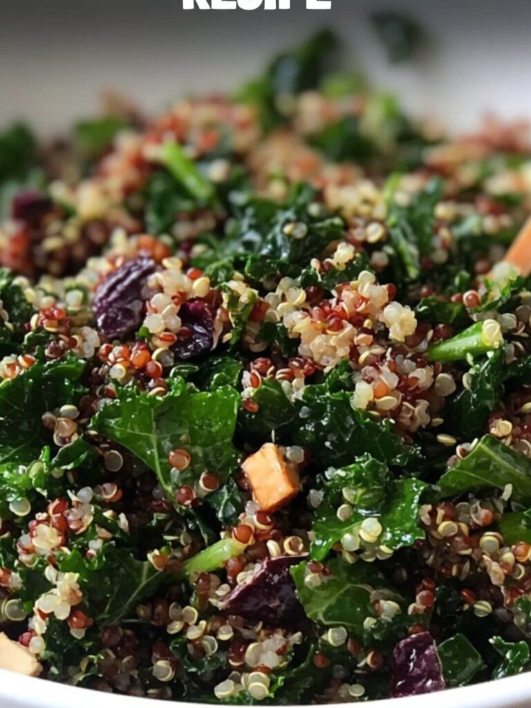 Kale Quinoa Salad Recipe