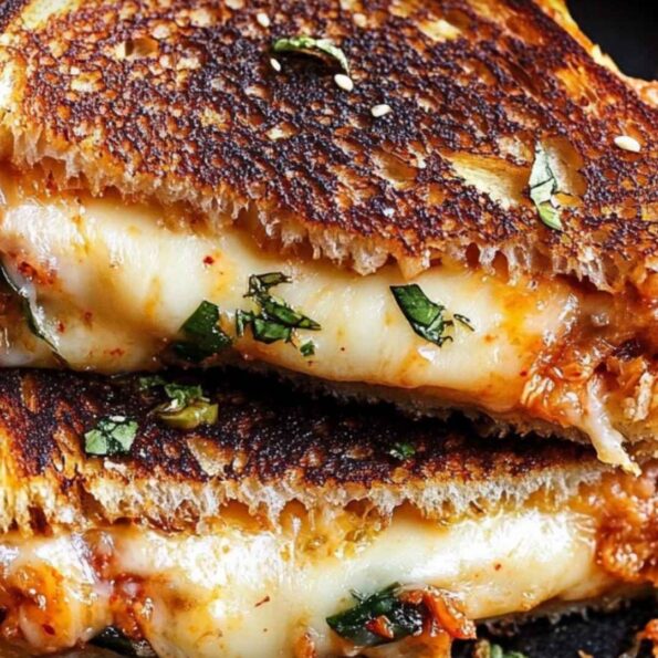 Kimchi Grilled Cheese Recipe