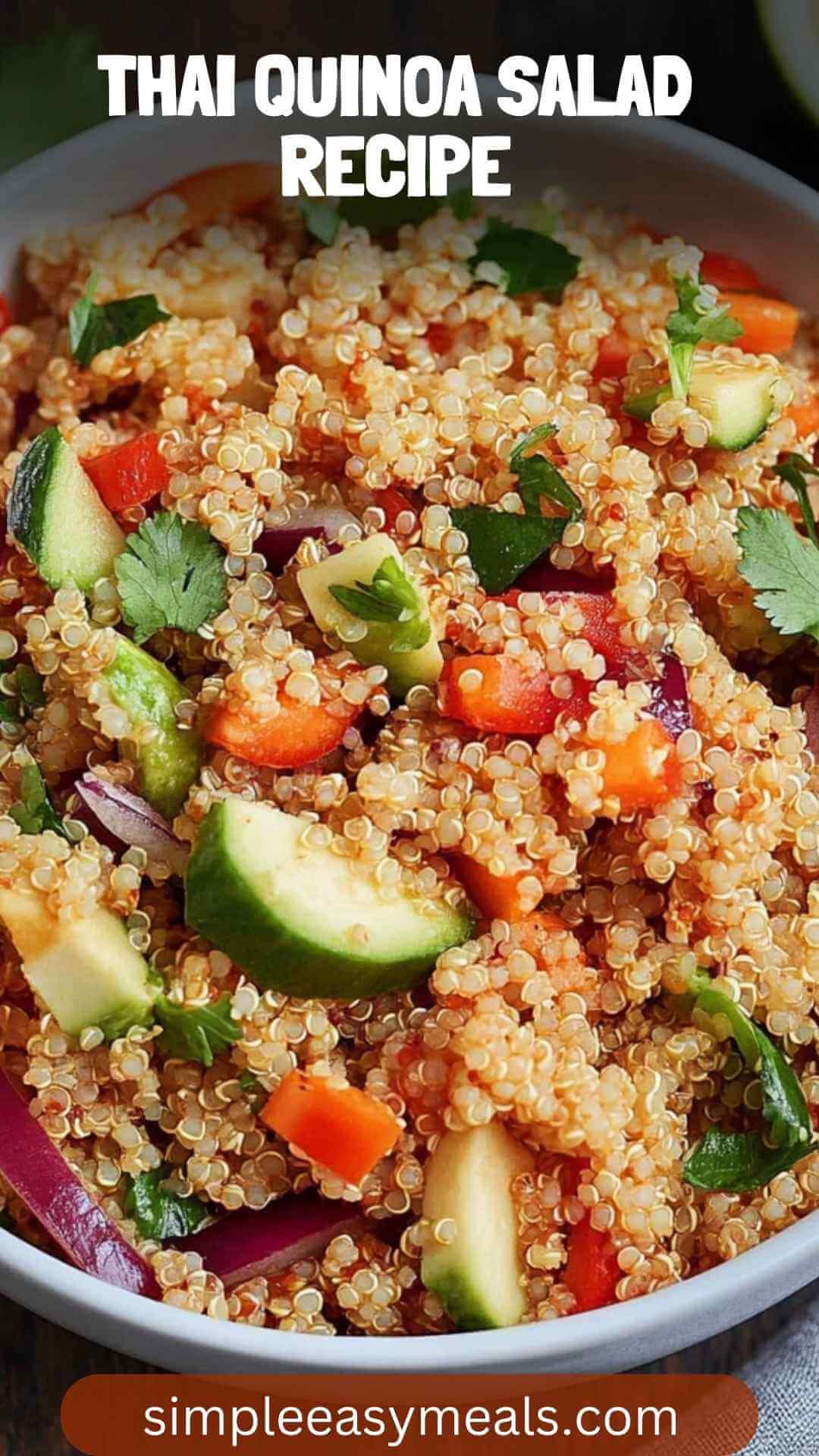 Thai Quinoa Salad Recipe