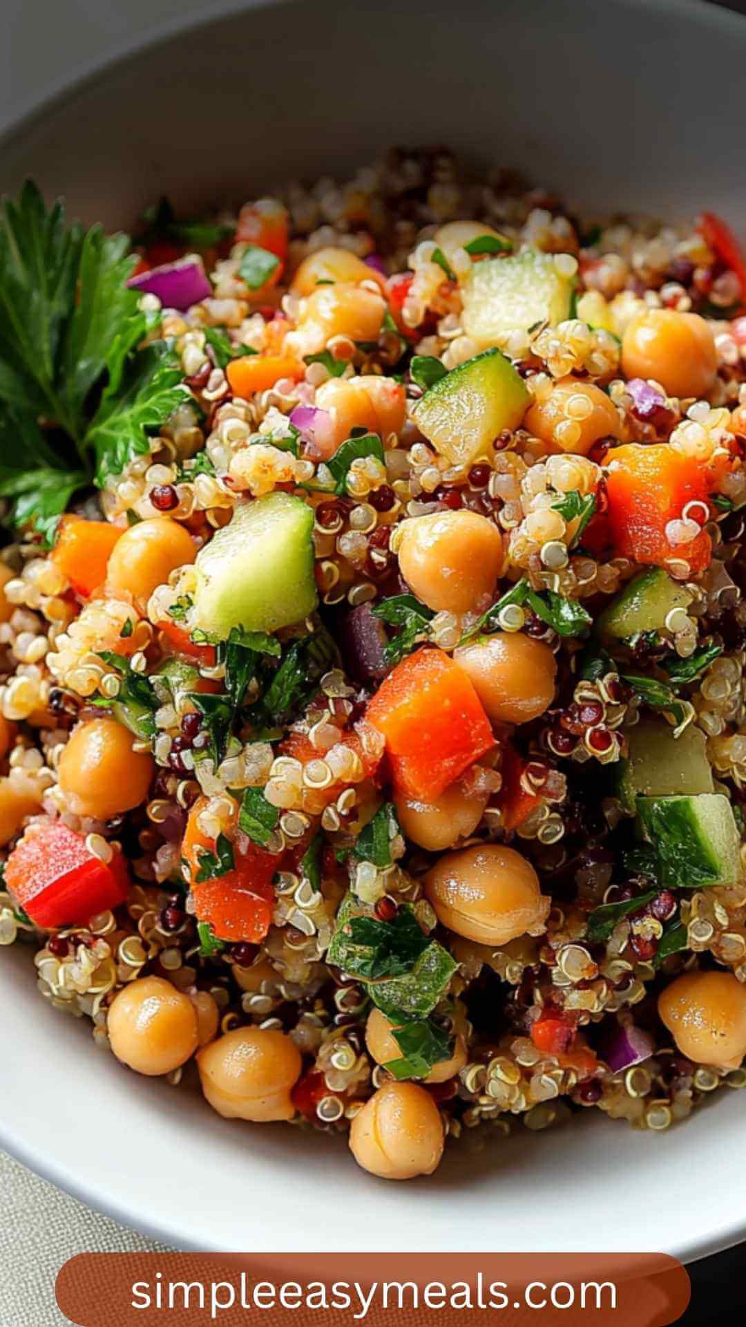 Best Quinoa Chickpea Salad Recipe