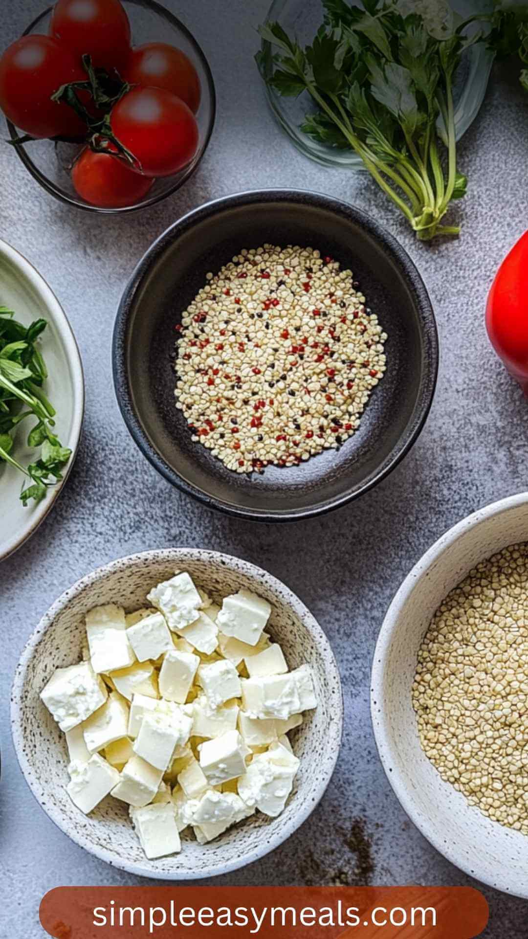 Feta Quinoa Salad Copycat Recipe