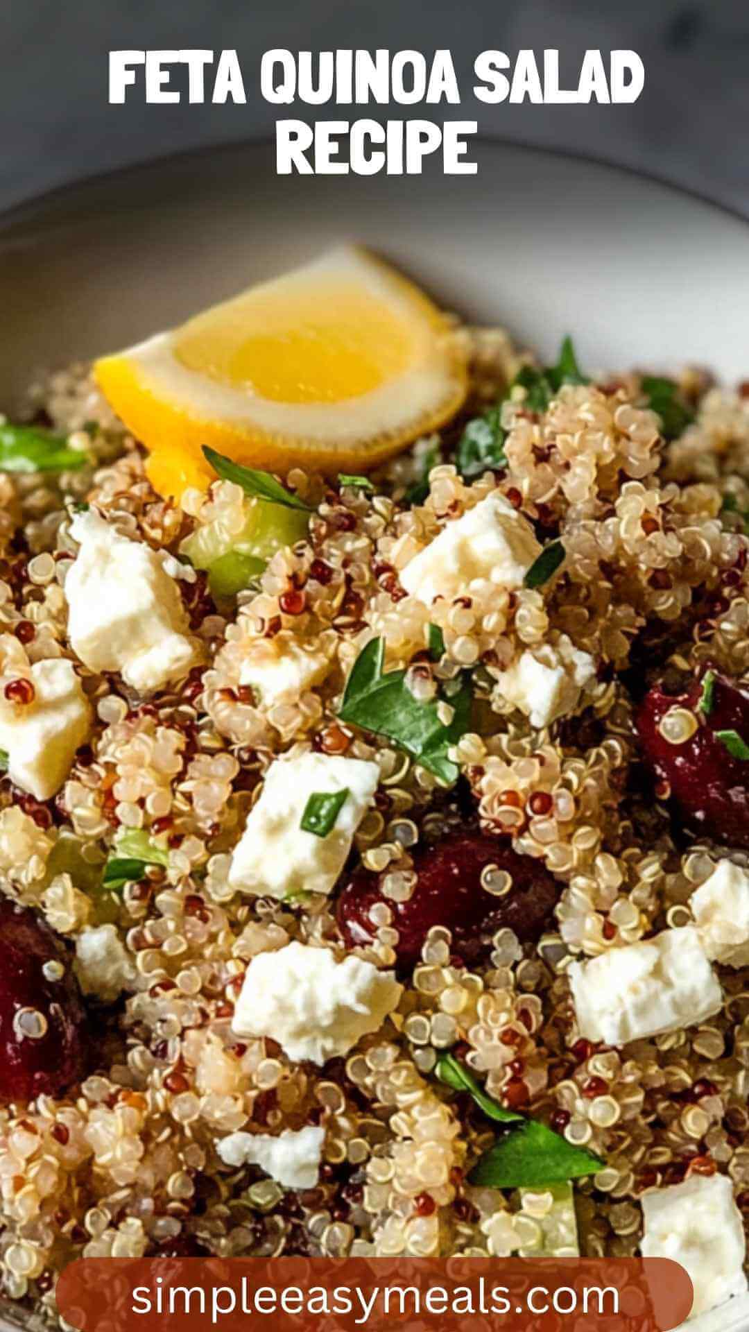 Feta Quinoa Salad Recipe