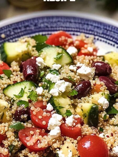 Greek Quinoa Salad Recipe