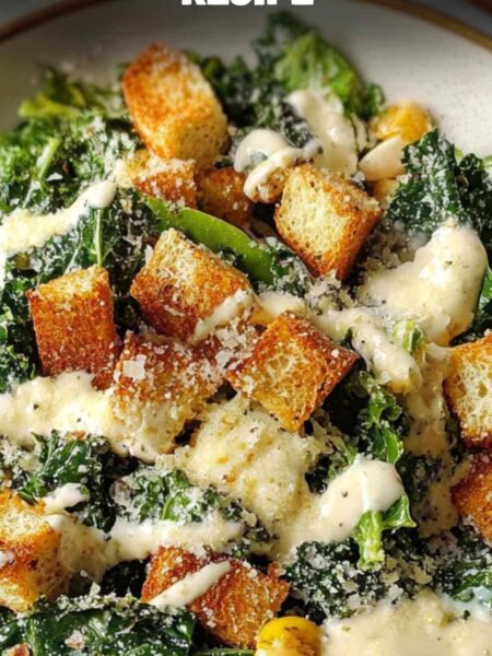 Kale Caesar Salad Recipe