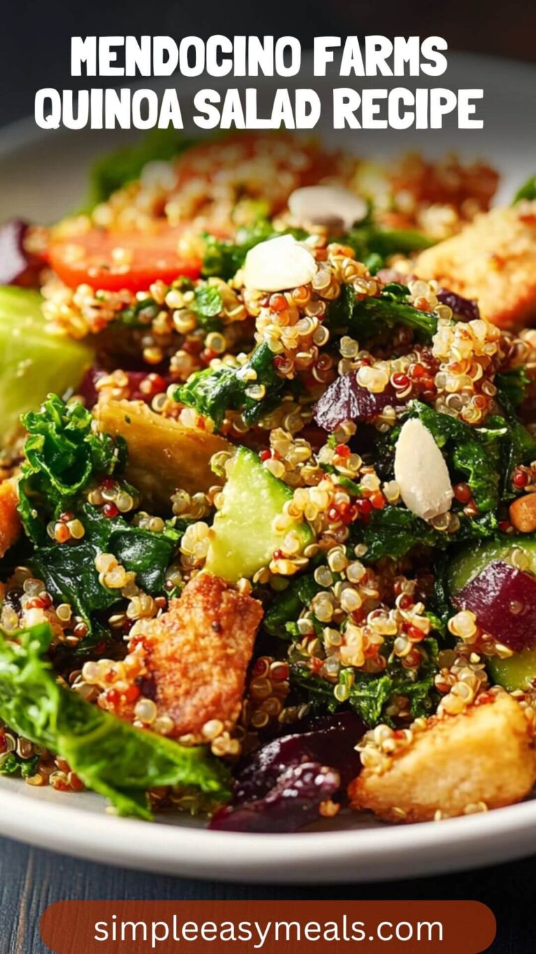 Mendocino Farms Quinoa Salad Recipe – Simple Easy Meals