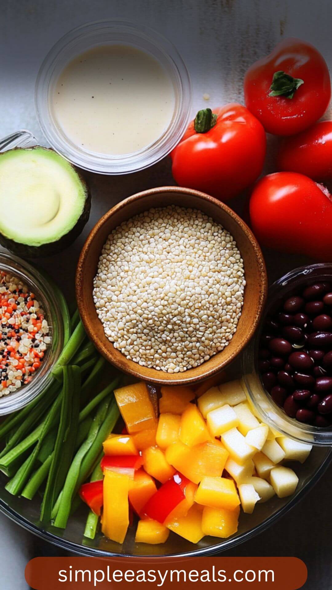 Quinoa and Black Bean Salad Copycat Recipe