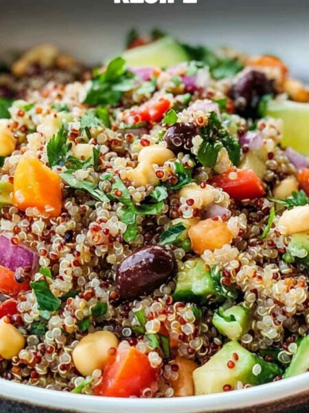 Vegan Quinoa Salad Recipe