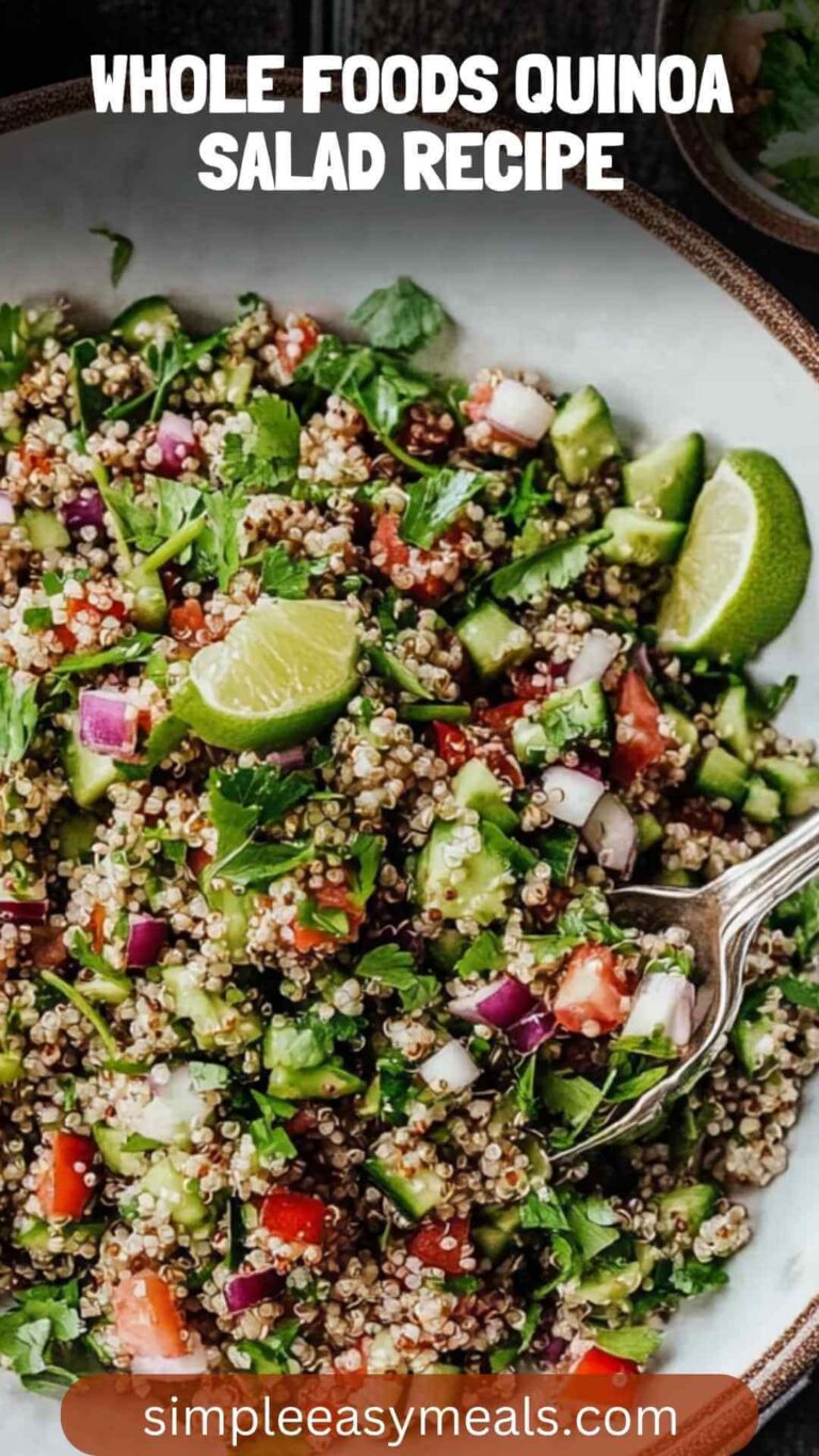 Whole Foods Quinoa Salad Recipe – Simple Easy Meals