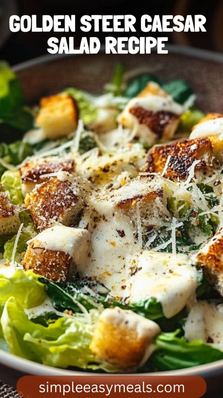 Golden Steer Caesar Salad Recipe – Simple Easy Meals