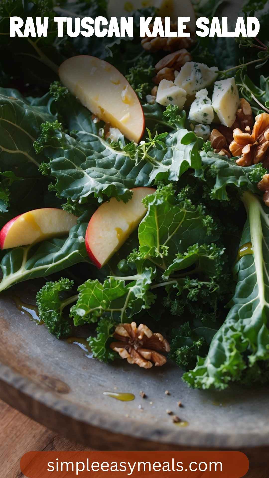Raw Tuscan Kale Salad
