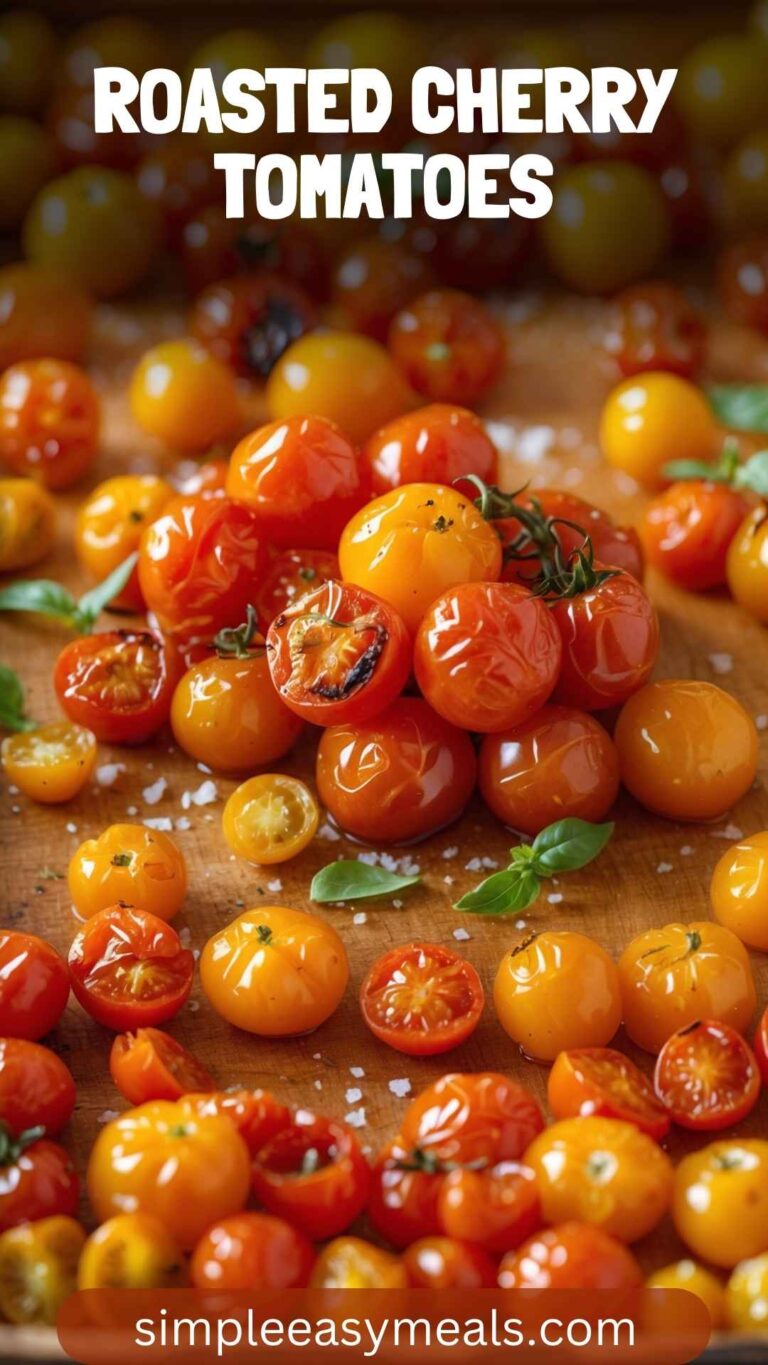 Roasted Cherry Tomatoes – Simple Easy Meals