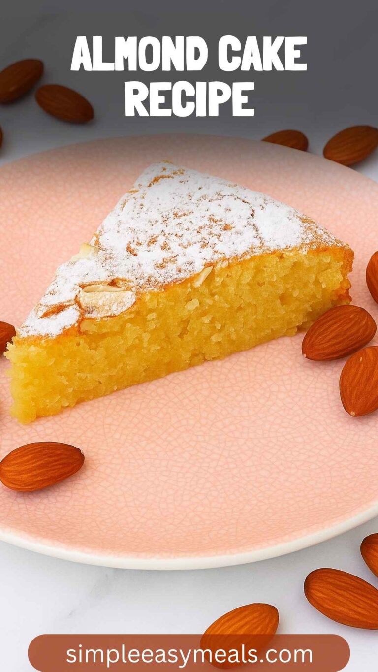 Almond Cake Recipe – Simple Easy Meals