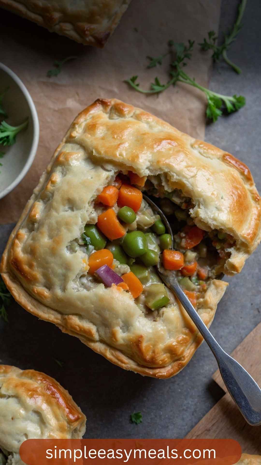 Best Mini Vegetable Pot Pie Recipe Best Mini Vegetable Pot Pie Recipe