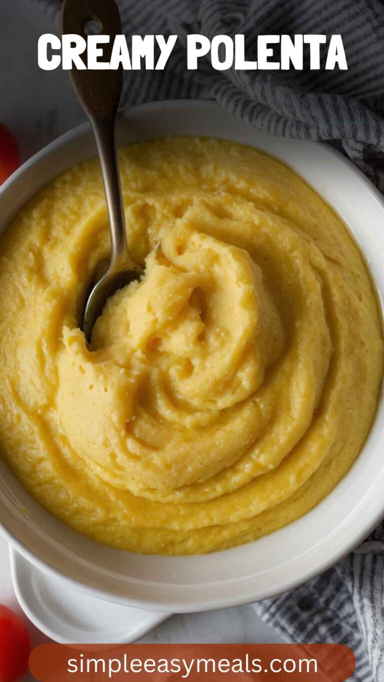 Creamy Polenta – Simple Easy Meals
