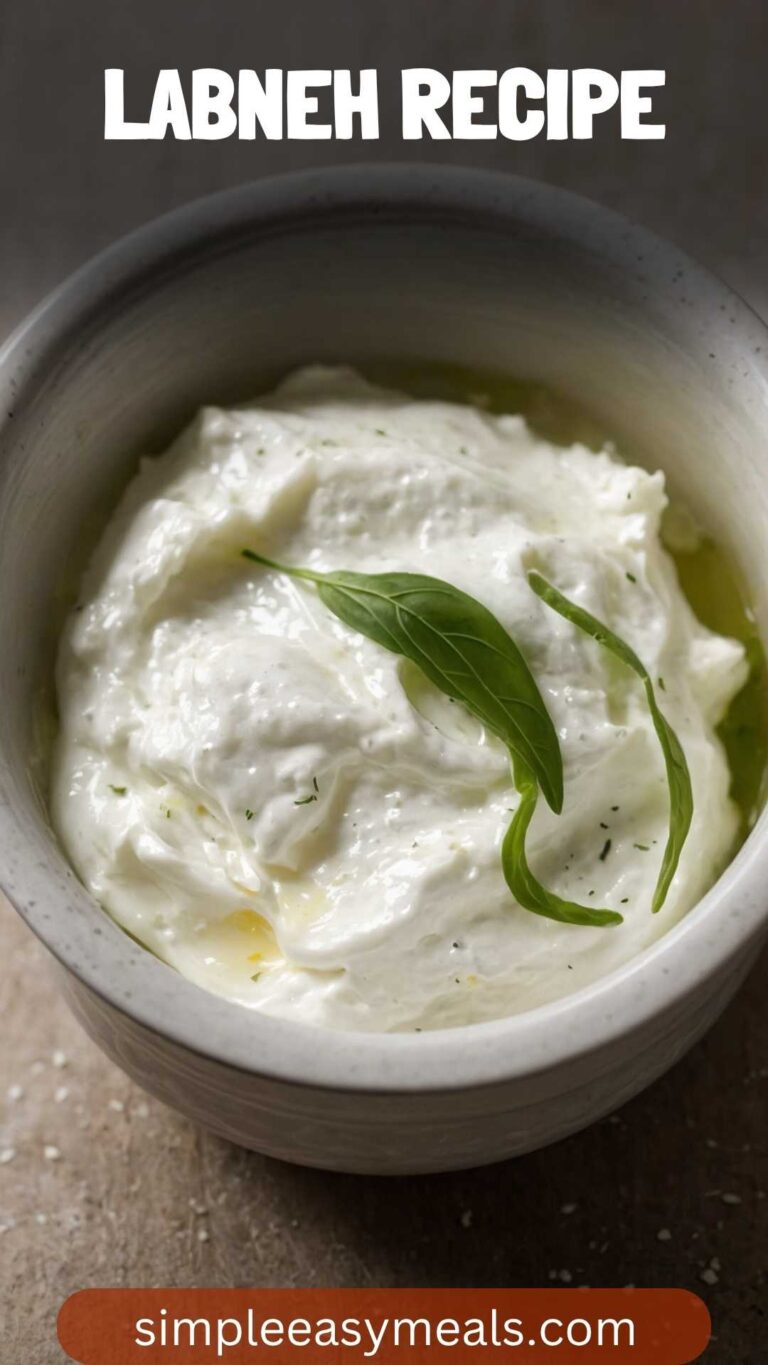 Labneh Recipe – Simple Easy Meals