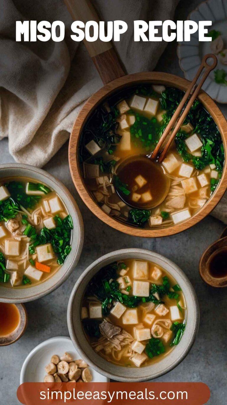 Miso Soup Recipe – Simple Easy Meals