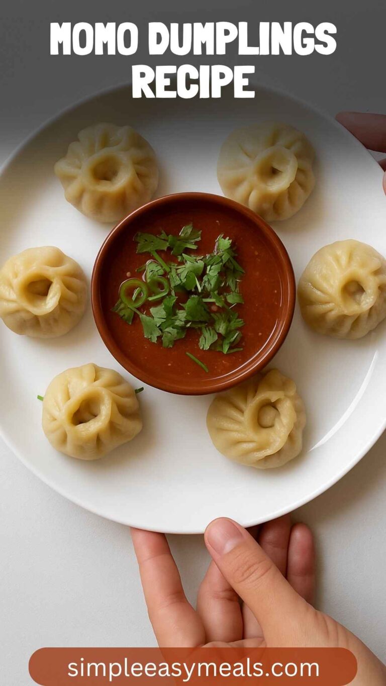 Momo Dumplings Recipe – Simple Easy Meals