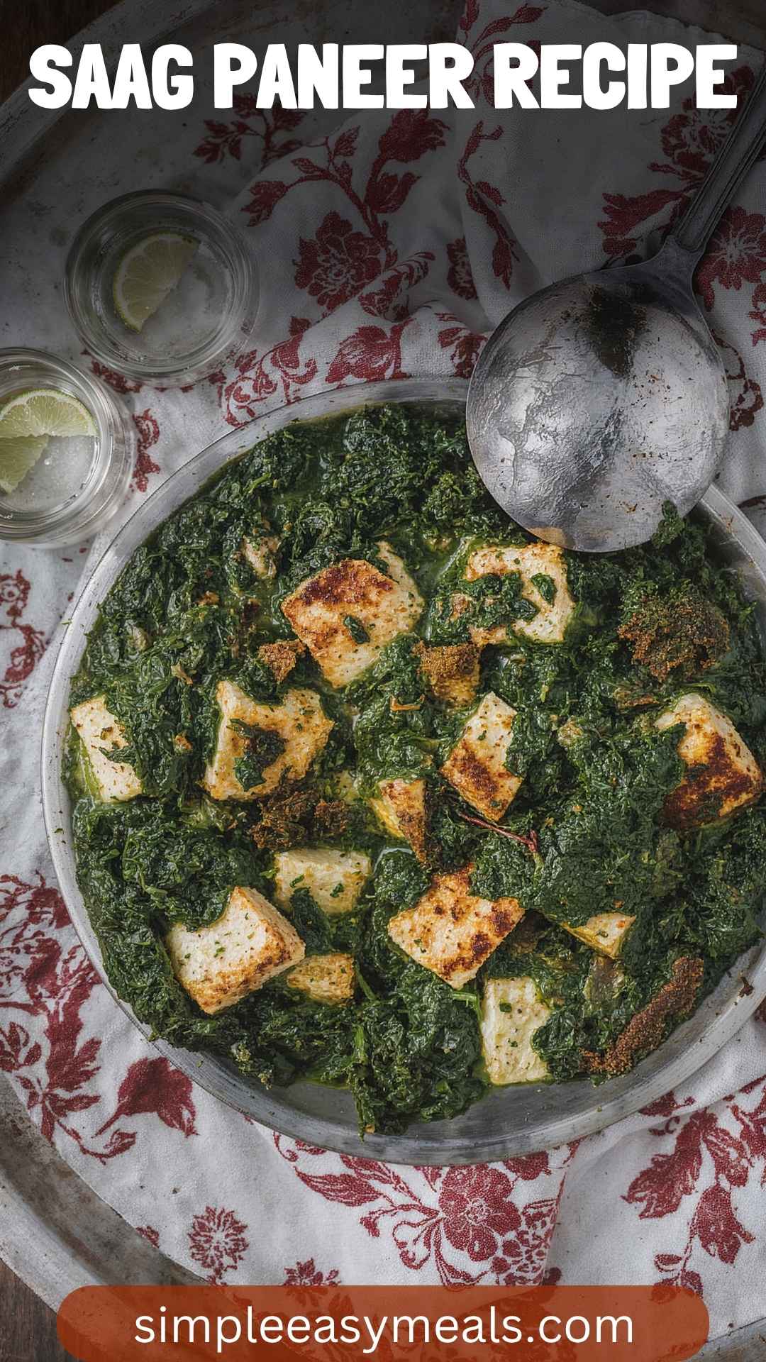 Saag Paneer Recipe Saag Paneer Recipe
