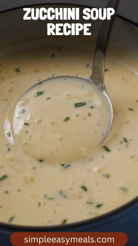 Zucchini Soup Copycat Recipe