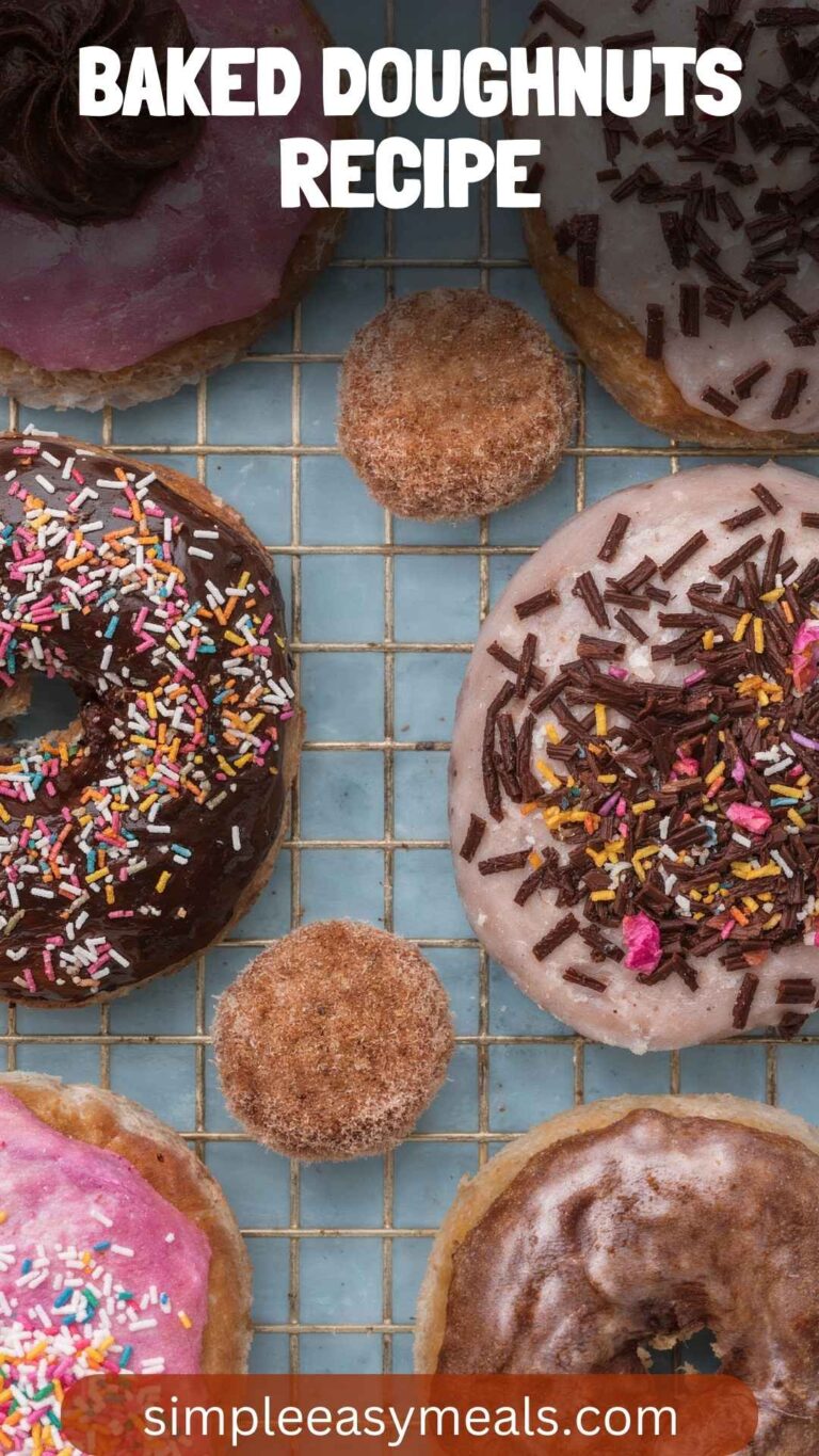 Baked Doughnuts Recipe – Simple Easy Meals